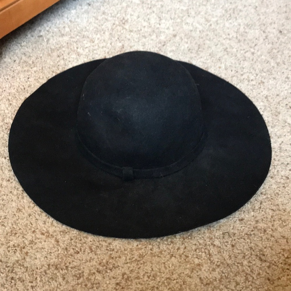 Black stylish hat